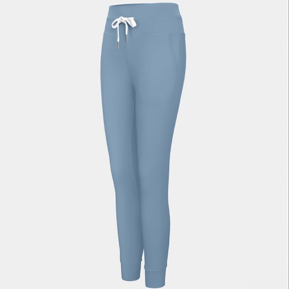 NWT HALARA Softlyzero™ Plush High Waisted Drawstring Pockets Full Length Joggers